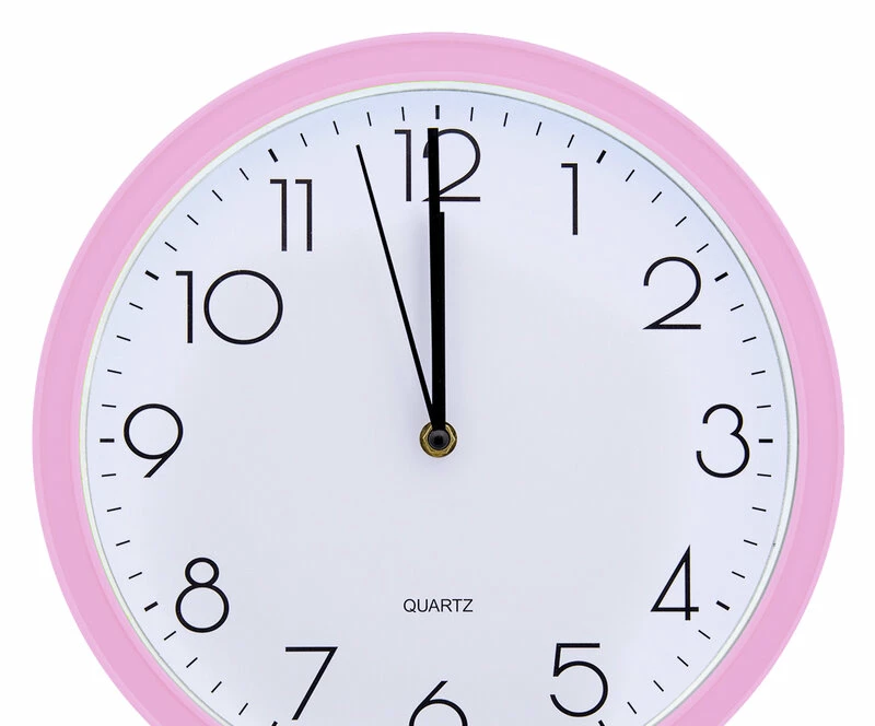 Настенные часы la minor 705 розовые