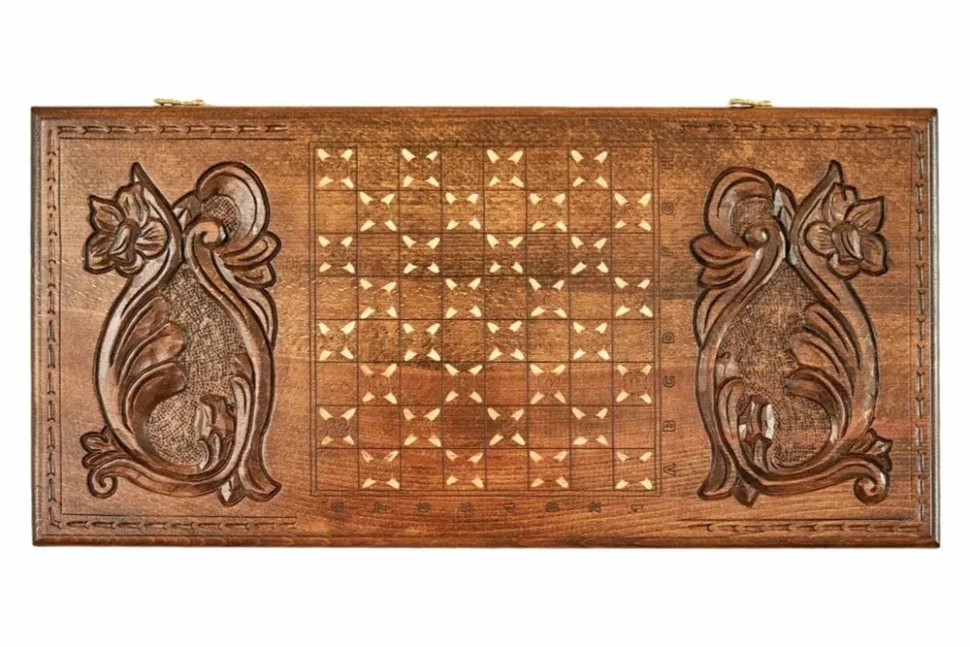 Нарды резные "Монастырь в горах", Mkhitaryan