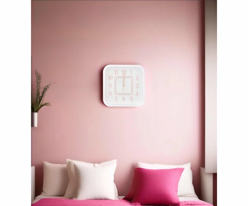 Настенные часы la minor 711-t белые