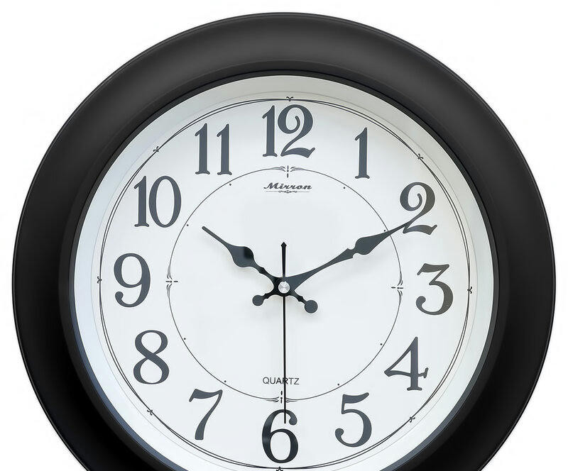 Настенные часы mirron p2849a ЧБ