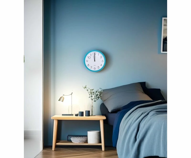 Настенные часы la minor 705 голубые