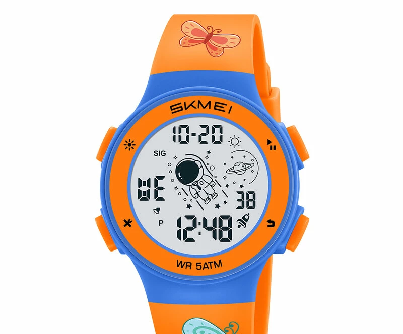 Наручные часы skmei 2267ogbt orange-butterfly