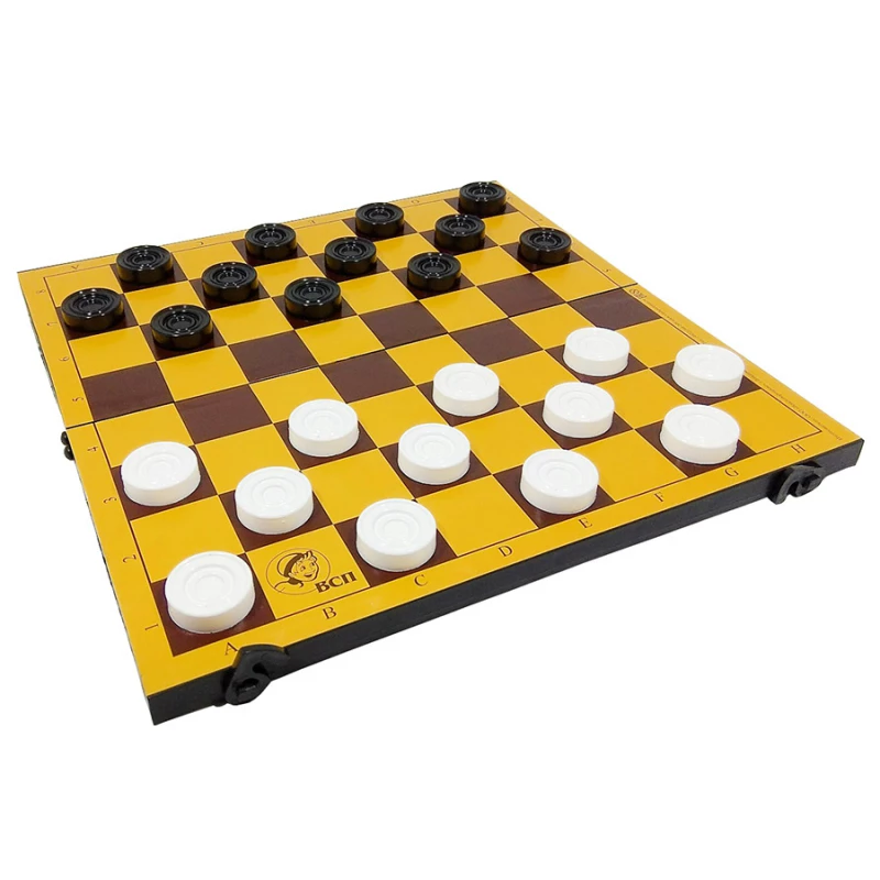 Шашки "Владимирские" (Россия, пластик, 30х15х3 см)