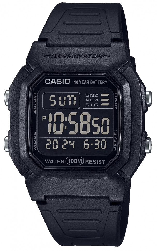 Наручные часы casio   w-800h-1b