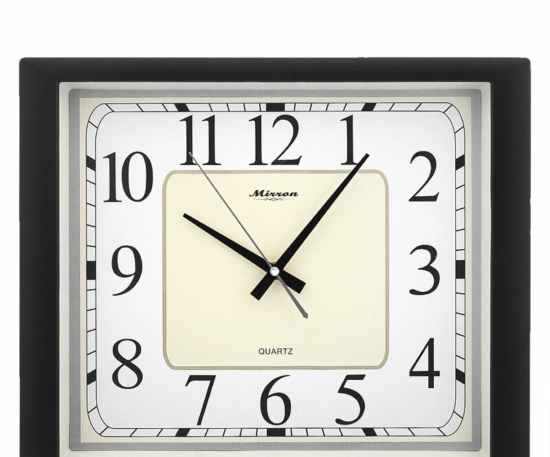 Настенные часы mirron m2202a ЧБ