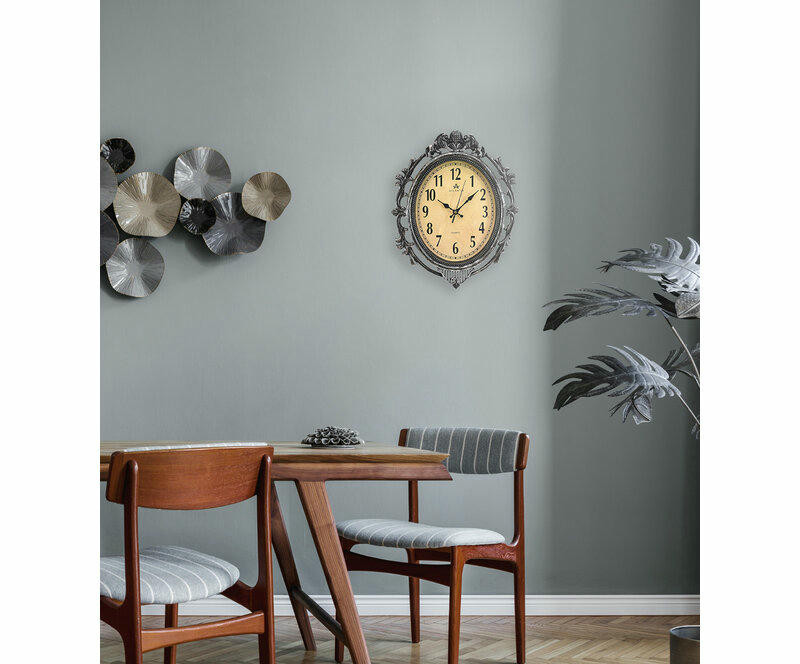 Настенные часы atlantis tld-35191 silver