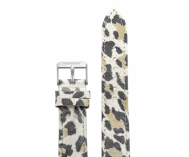 Ремешки maknamara 20 мм леопард (сер.заст) 20129