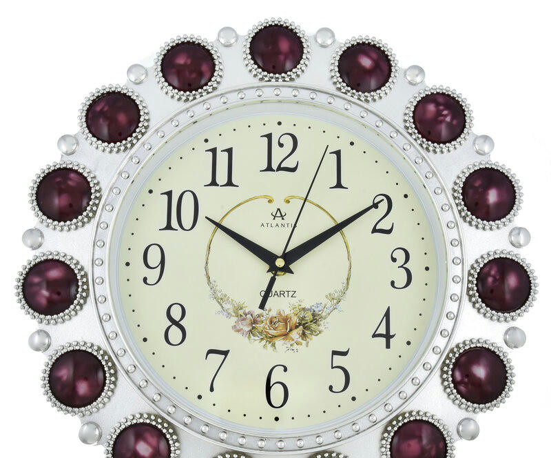 Настенные часы atlantis tld-6999e brown