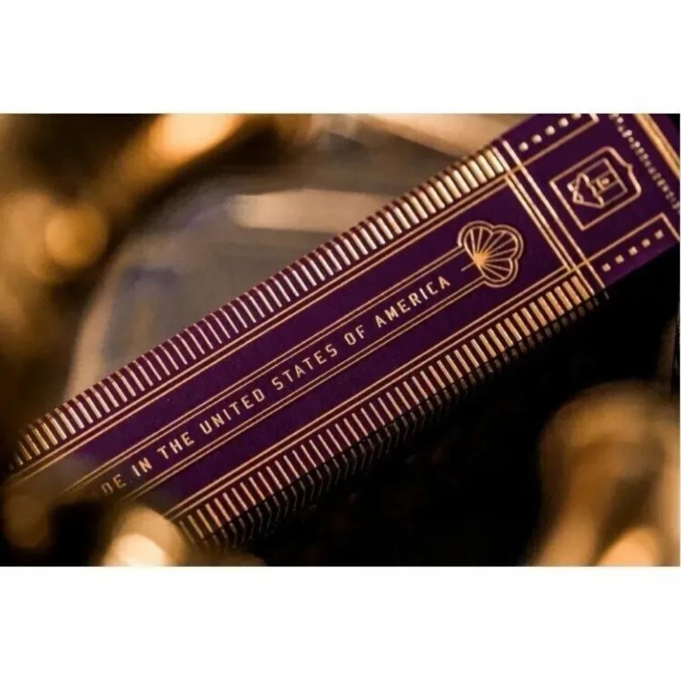 Карты "Theory11 Purple Monarchs"