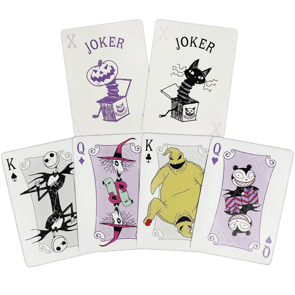 Карты "Bicycle Disney Nightmare B4 Xmas Standard Index"