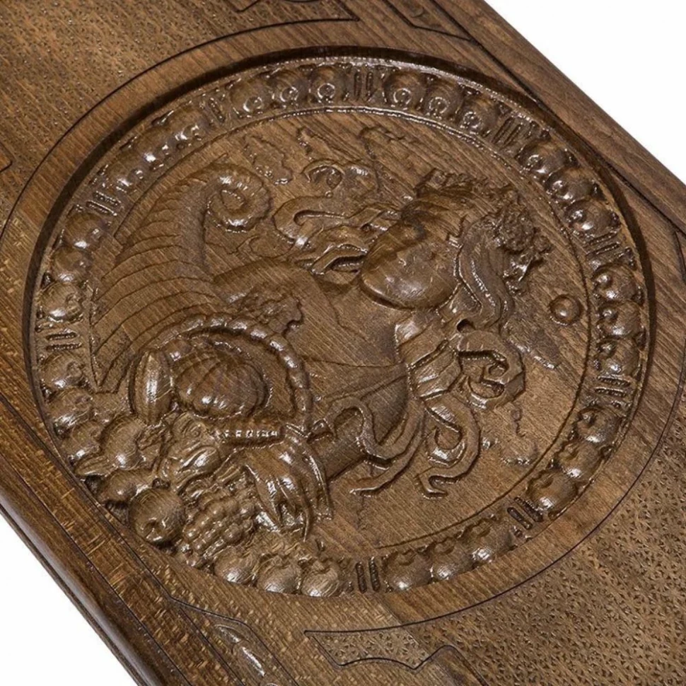 Нарды резные "Зодиак Дева", Ustyan