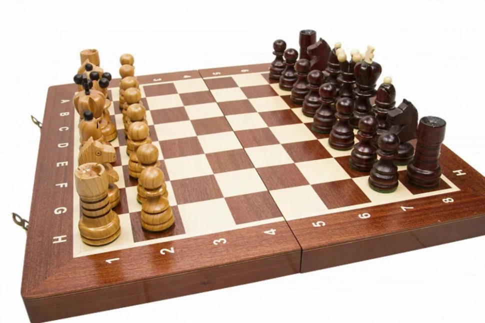 Шахматы "Жемчужина", маркетри, Madon