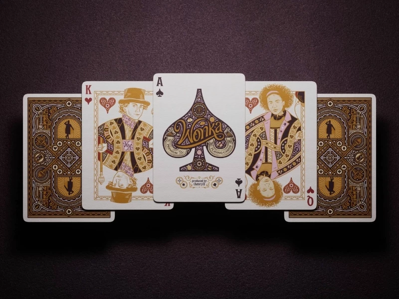 Карты "Theory11 Wonka Playing Cards"