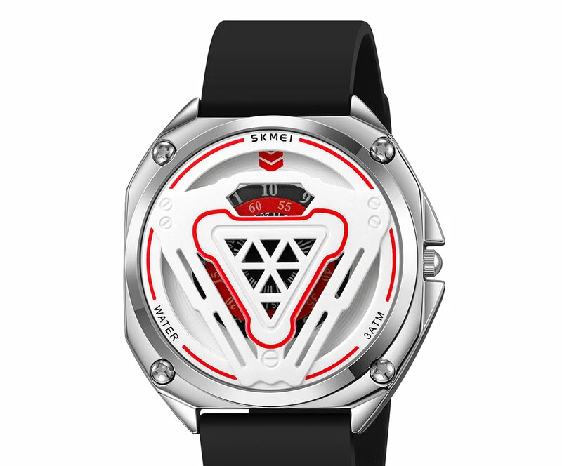 Наручные часы skmei 2062sird silver/red