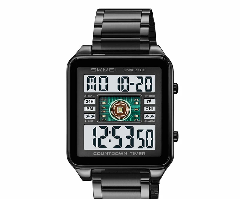 Наручные часы skmei 2136bkwt black/ white