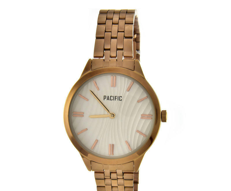 Pacific X6153-1 корп-роз циф-бел браслет