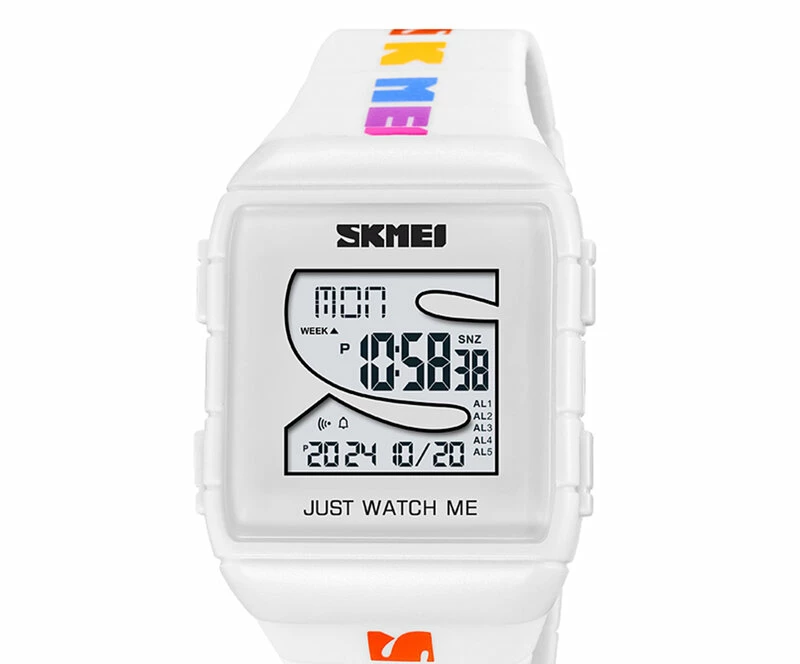 Наручные часы skmei 2055wtwt white/white