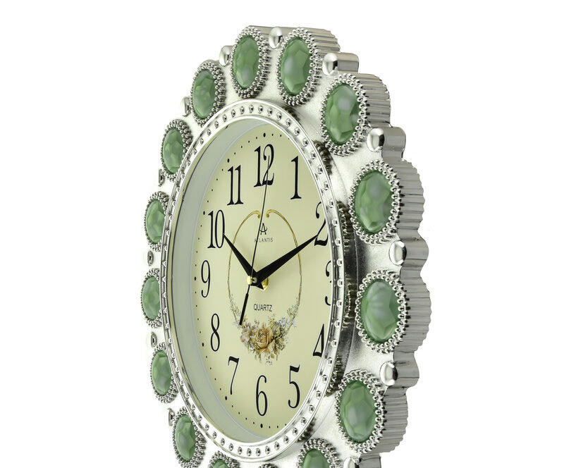 Настенные часы atlantis tld-6999e green