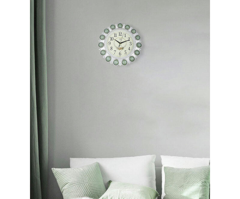 Настенные часы atlantis tld-6999e green