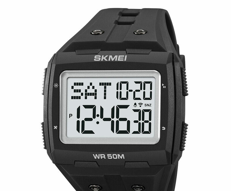 Наручные часы skmei 2186bksi black/silver
