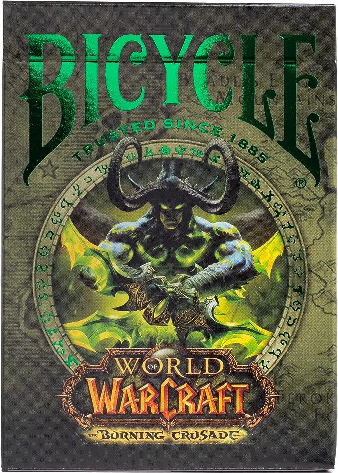 Карты "Bicycle World of Warcraft Burning Crusade Standard Index"
