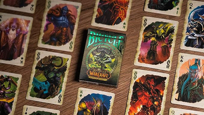 Карты "Bicycle World of Warcraft Burning Crusade Standard Index"