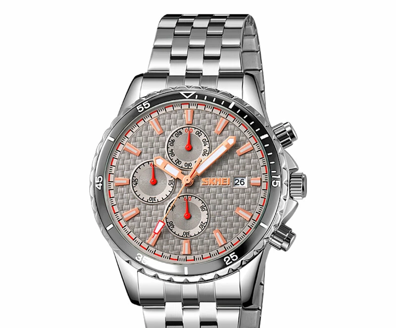 Наручные часы skmei 9334sisi silver-silver