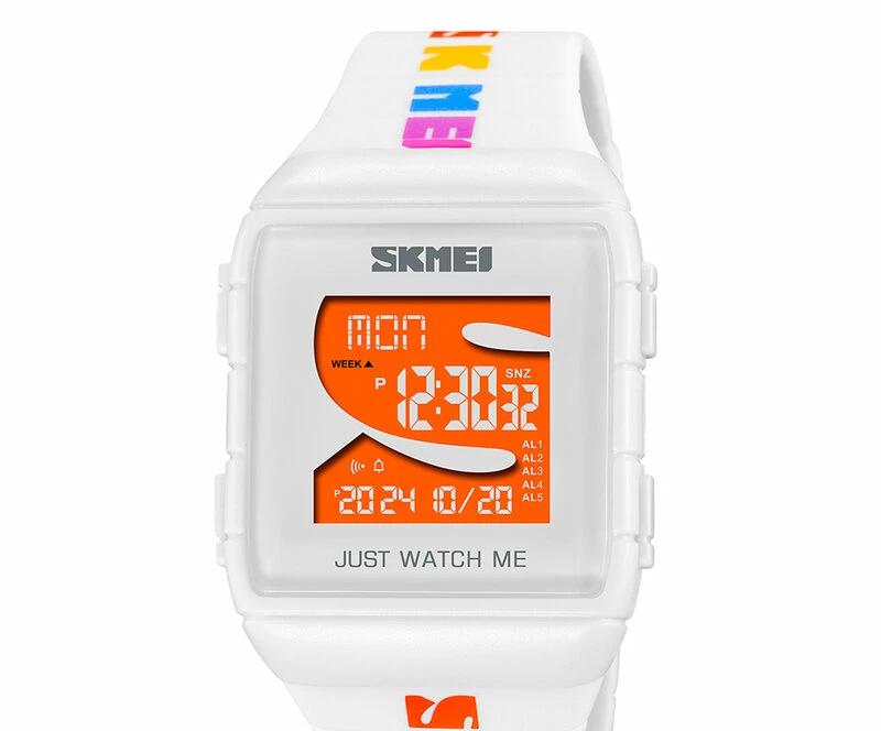 Наручные часы skmei 2055wtog white/orange