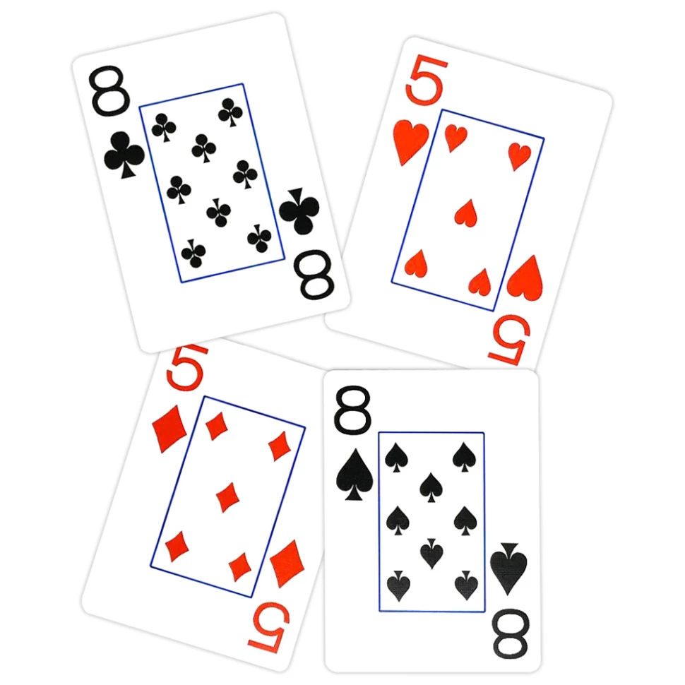 Карты "BEE JUMBO INDEX RED"