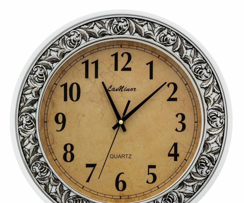 Настенные часы la minor 7200-В бел