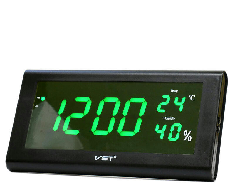 VST795S-4 зел.цифры (температ,влажность)+блок