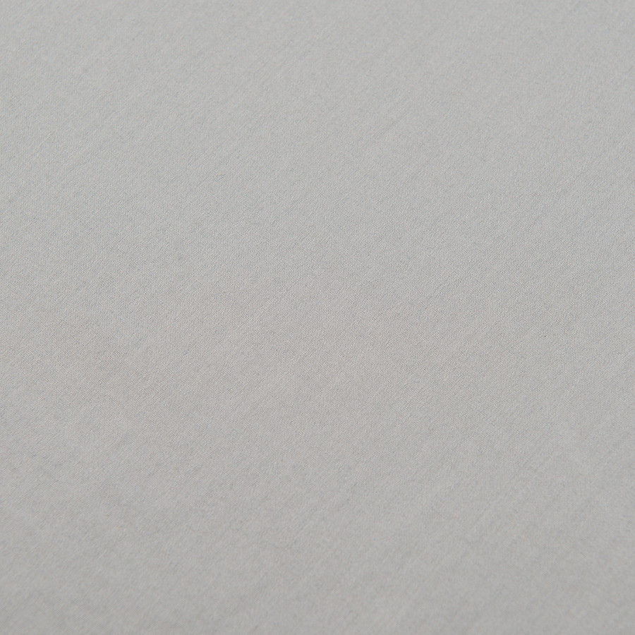 Простыня на резинке из умягченного сатина серого цвета из коллекции essential, 160х200х30 см