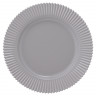 Набор из двух тарелок темно-серого цвета из коллекции edge, 26 см