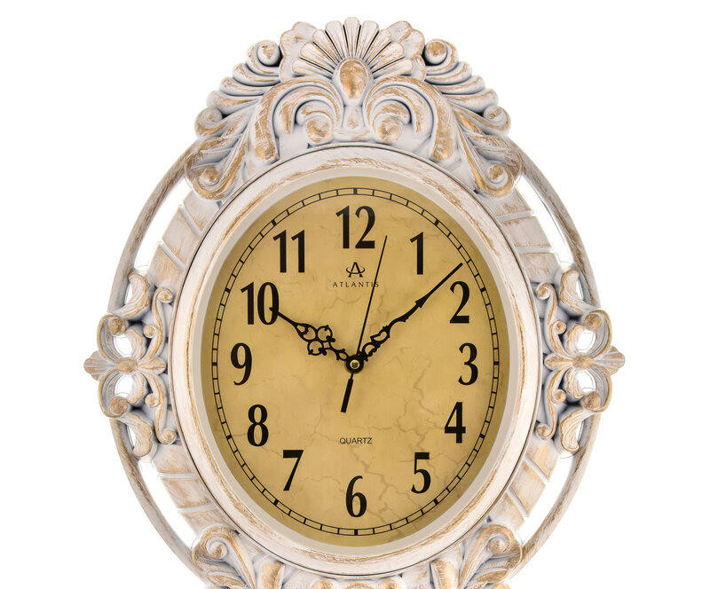 Настенные часы atlantis tld-35189a white