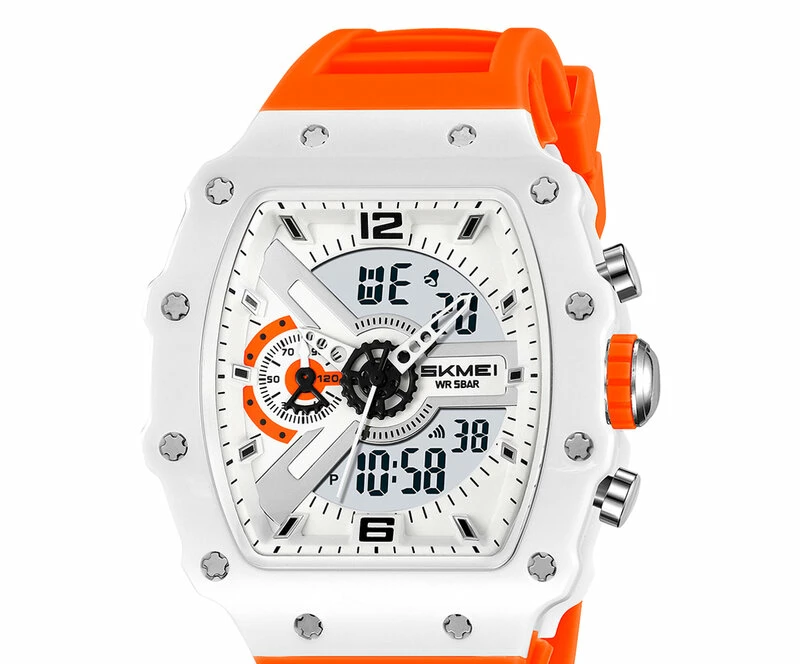 Наручные часы skmei 2398wtog white/orange