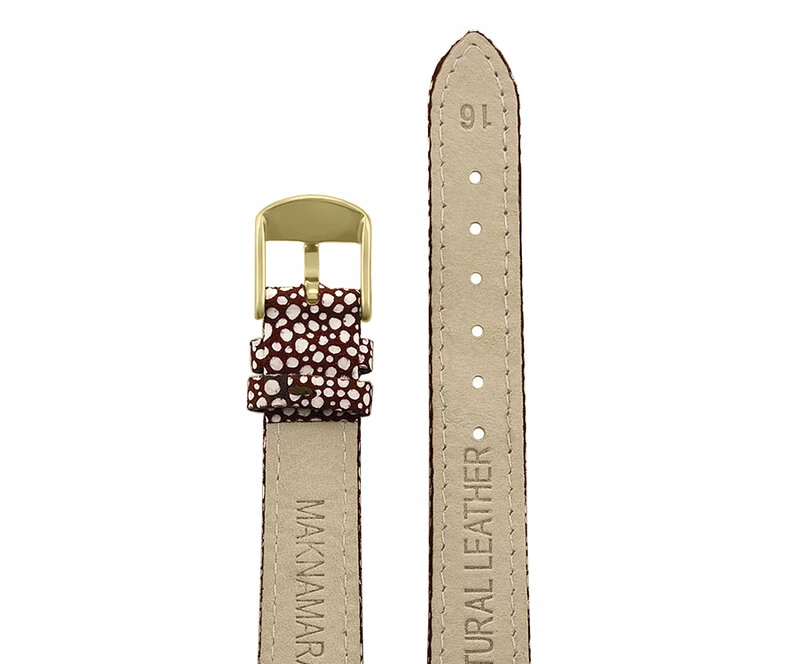 Ремешки maknamara 16 мм змея бел-крас