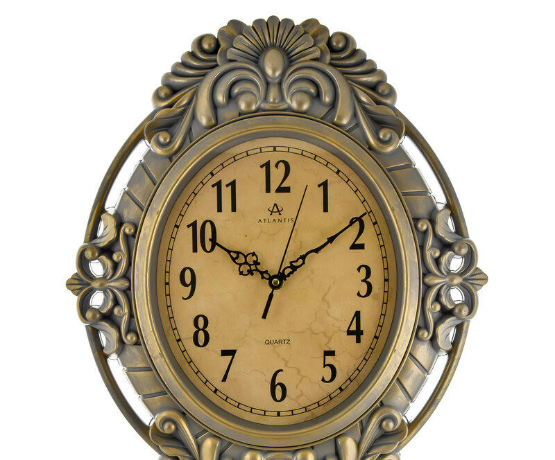 Настенные часы atlantis tld-35189a gray