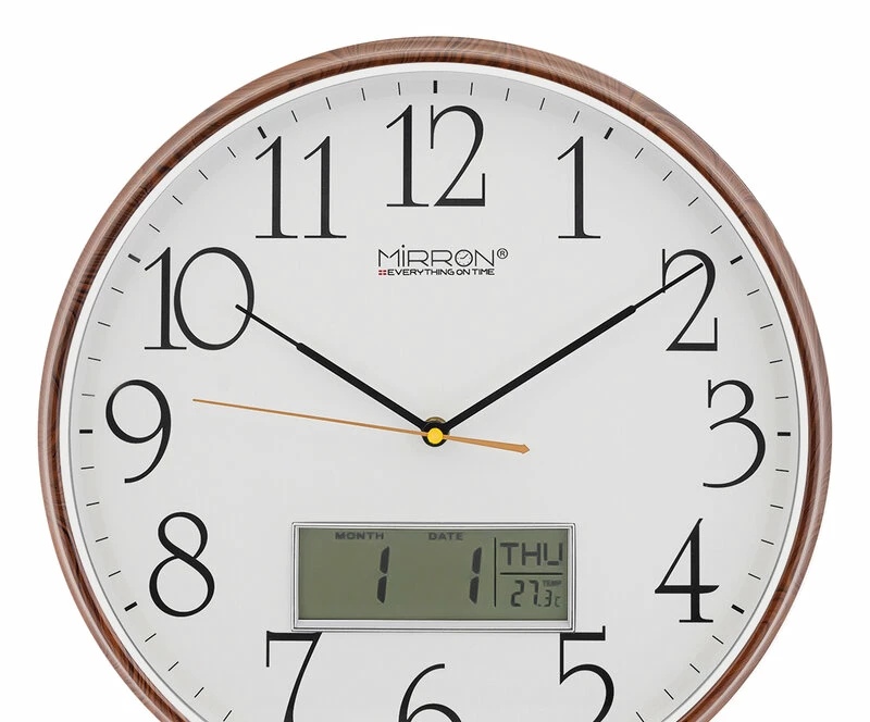 Настенные часы mirron p3274А жк ДБ