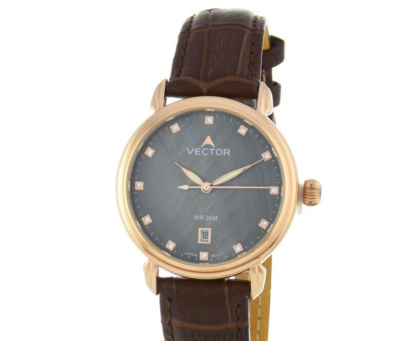 Наручные часы vector vc9-0115838 черный-перламутр