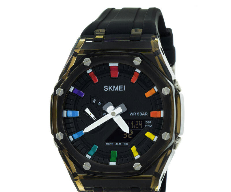 Наручные часы skmei 2100bkbk black/black