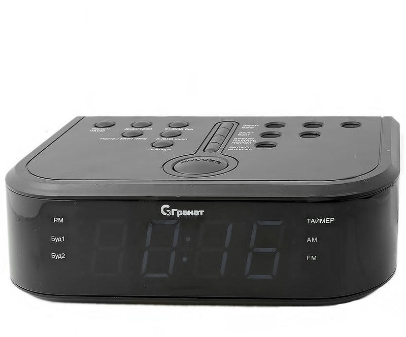 Сетевые часы ГРАНАТ c-0946-Бел будильник сетевой