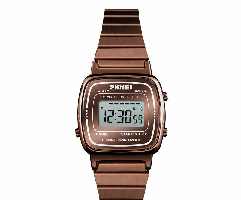 Наручные часы skmei 1901scf coffee steel