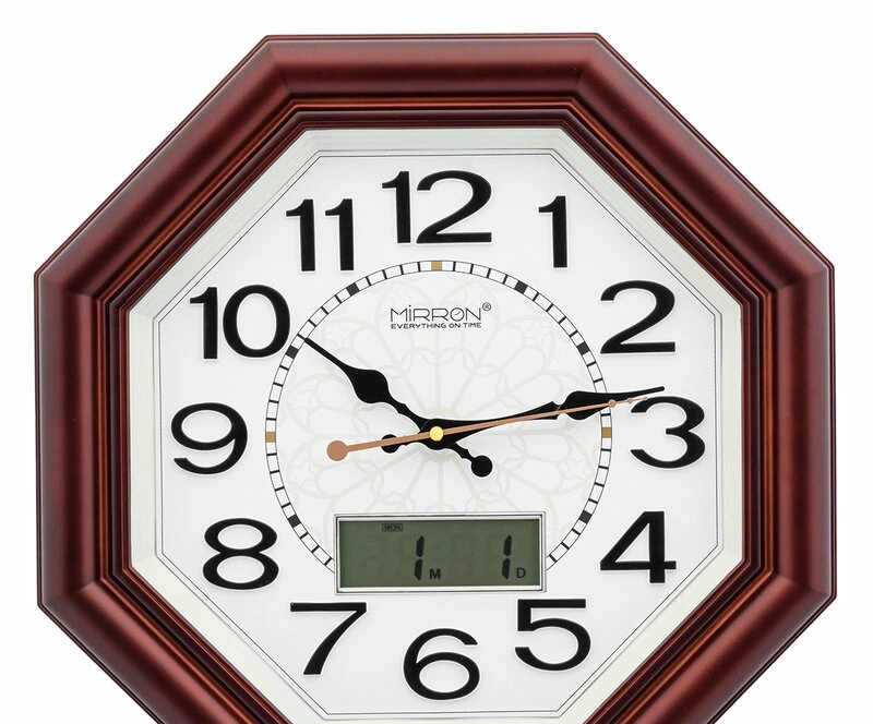 Настенные часы mirron m2200В жк ТДБ