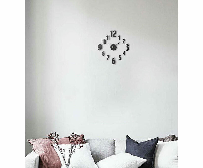 Настенные часы atlantis mp02 black