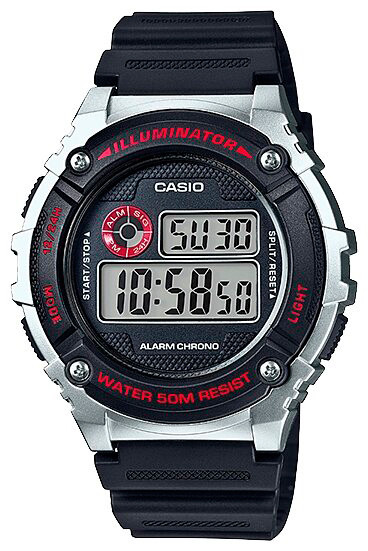 Наручные часы casio   w-216h-1c