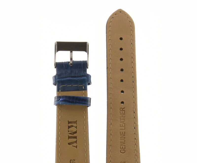 Ремешки "kmv" s-11, 20 р-р, син, толщина 3.8, l