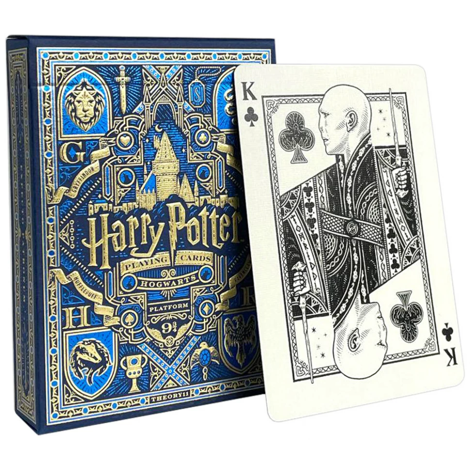 Карты "Theory11 Harry Potter Deck - Blue (Raven Claw)"