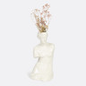 Ваза для цветов venus, 31 см, белая