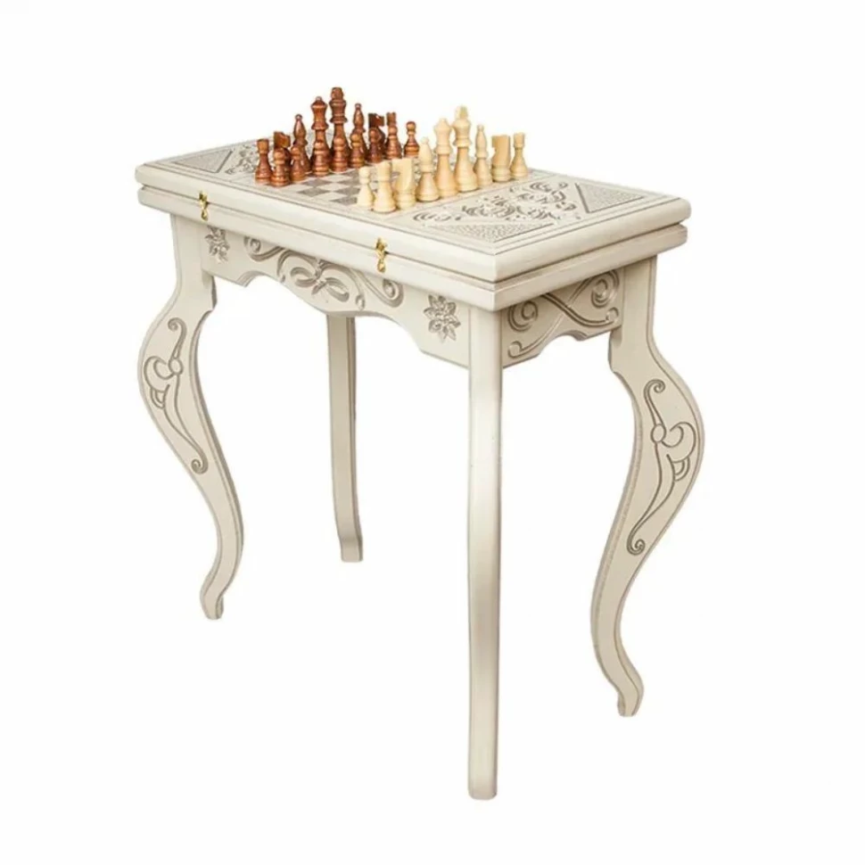 Стол ломберный Нарды + Шахматы, Патина, Ustyan