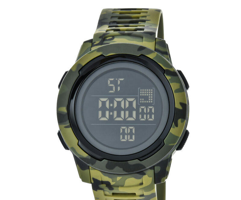 Наручные часы skmei 1731cmgnwt army green camo/white